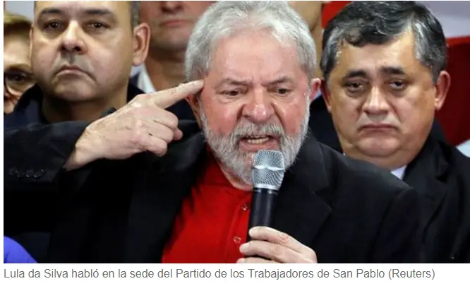 Lula;"La única prueba que existe es la de mi inocencia"