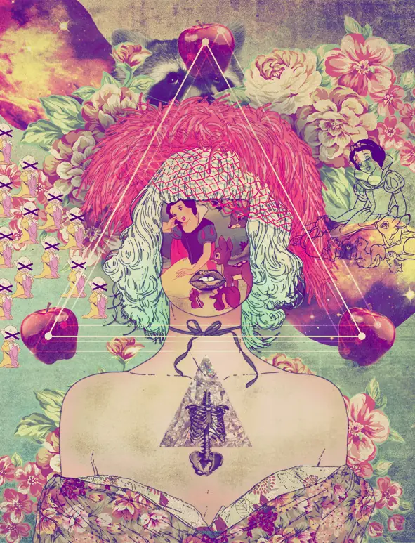 Fab Ciraolo y su Arte trash psicodelico.