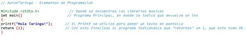 elementos de programacion unlam
