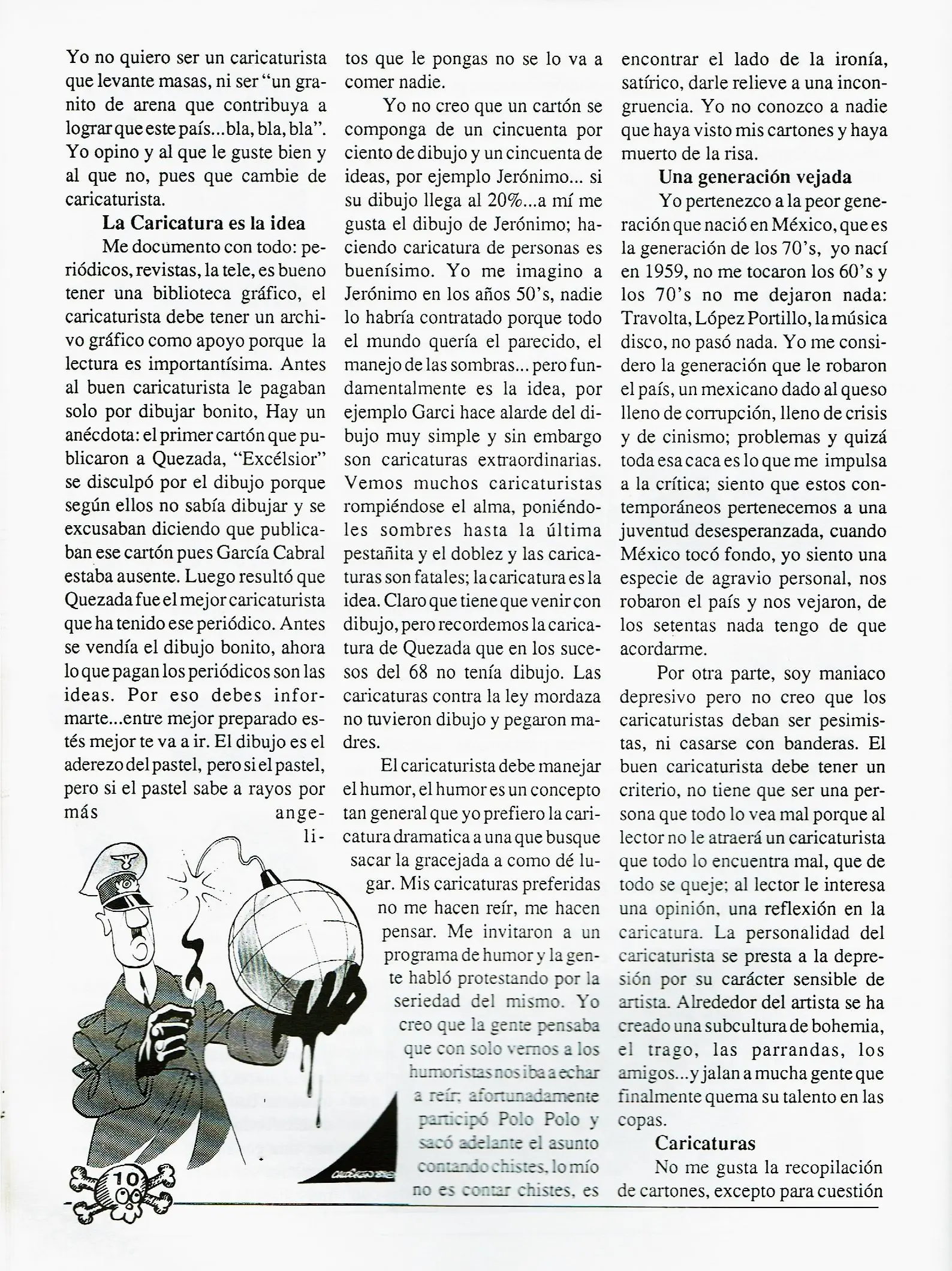caricaturistas mexicanos