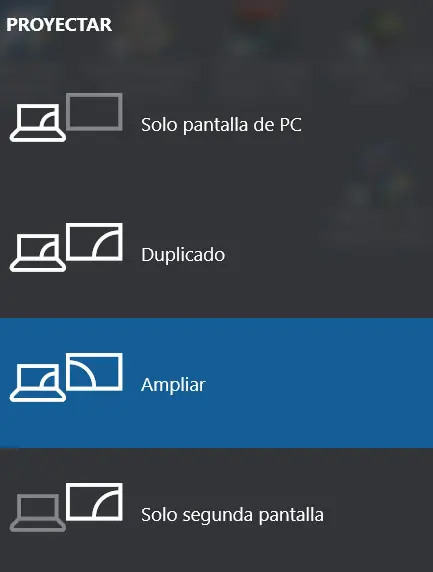 Cómo trabajar con múltiples monitores en Windows 10
