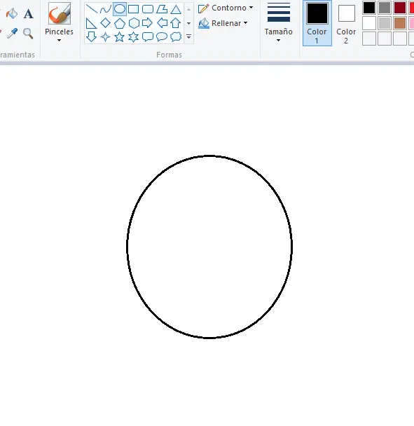 Dibuje a Messi y te lo muestro (Paint)