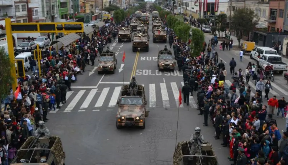 [Chile] Nacion de Desfile Militar mas impresionante de L.A