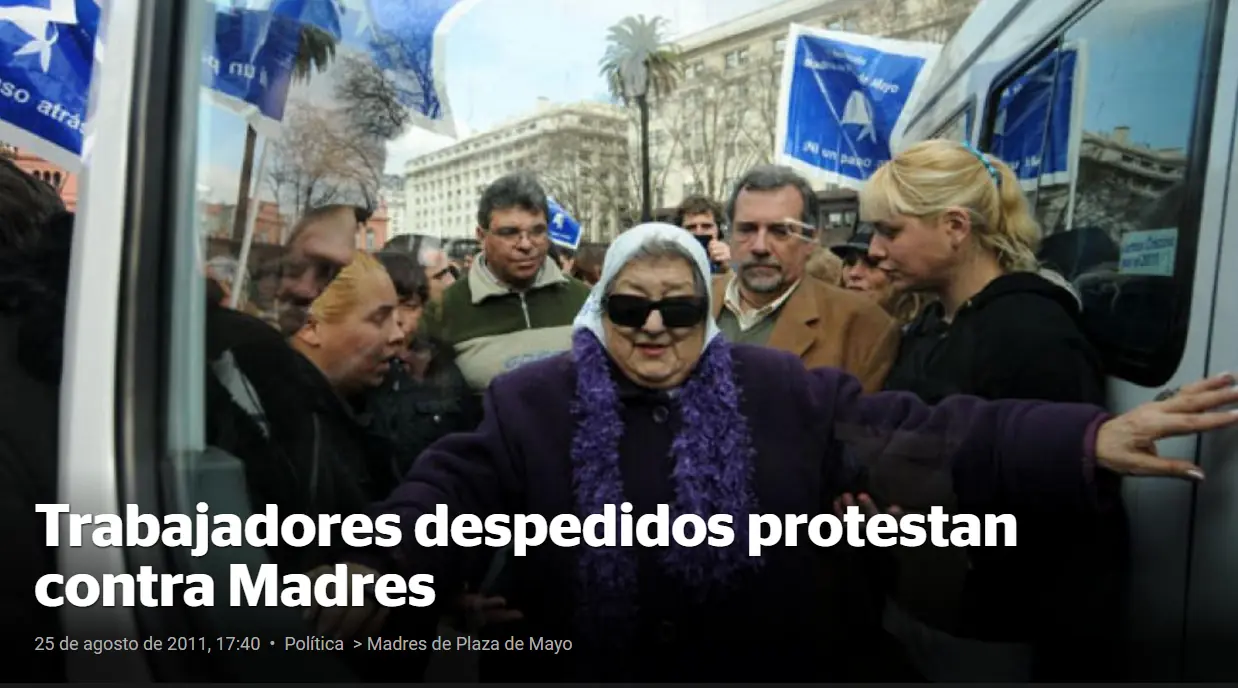 Hebe echó a 700 personas, no los indemnizó. Ningún K marchó