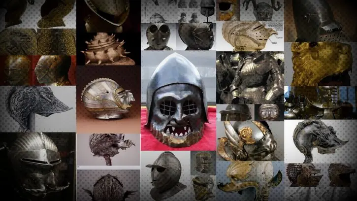 Yelmos curiosos y extraños de la historia