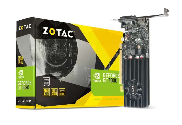 Nueva Nvidia GT 1030 para competir con la RX 550