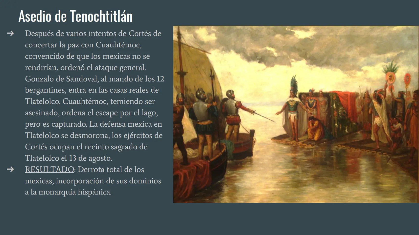 Batallas entre españoles y aztecas