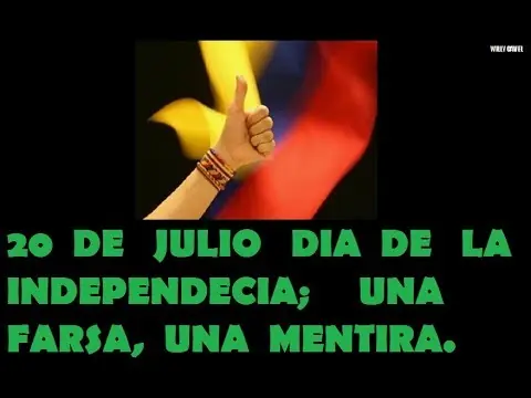 La gran mentira de la independencia de Colombia
