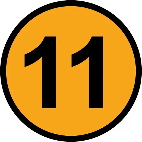 el numero mas famoso: el 11