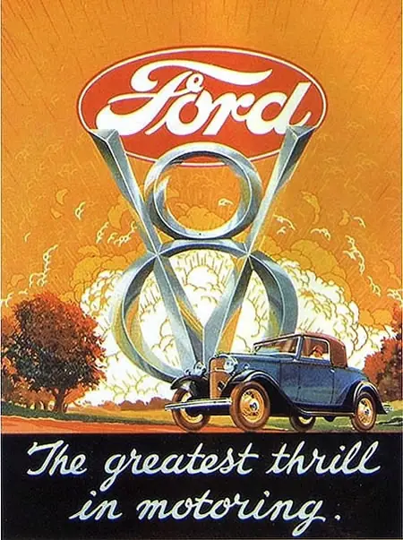 Ford 1932 – 1936 Primeros motores V8