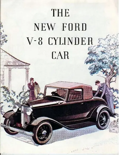 Ford 1932 – 1936 Primeros motores V8