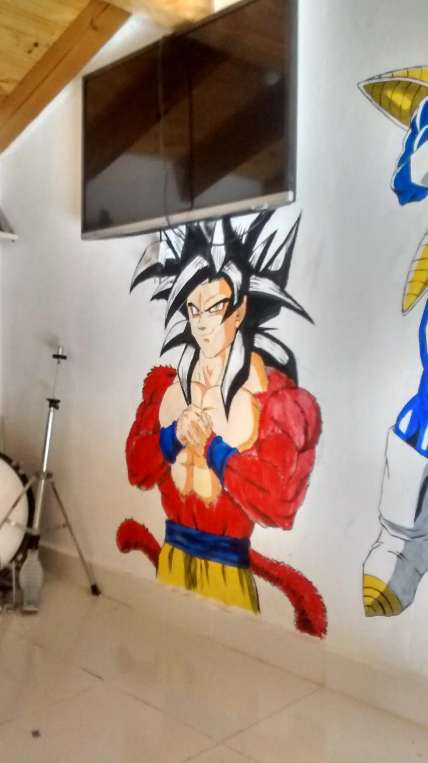 Dibuje a Goku (nivel 4)