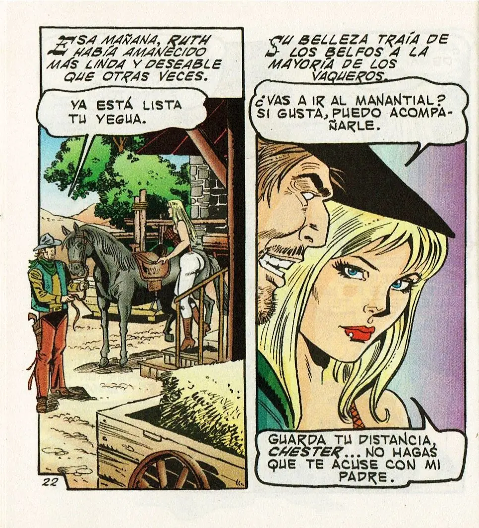 El Libro Vaquero #1516 Codicia y Pasión Mortal 1/2