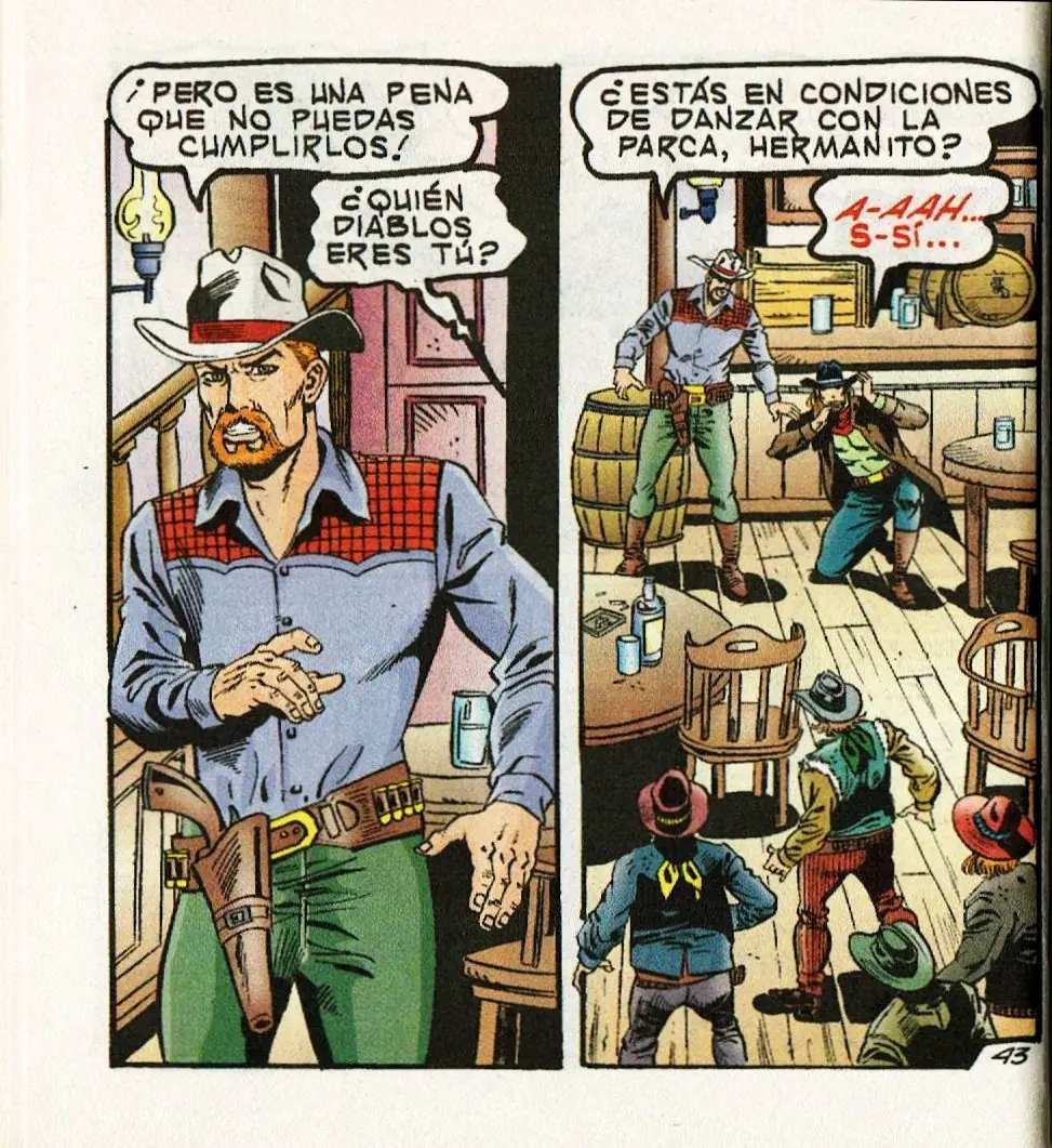 El Libro Vaquero #1516 Codicia y Pasión Mortal 1/2