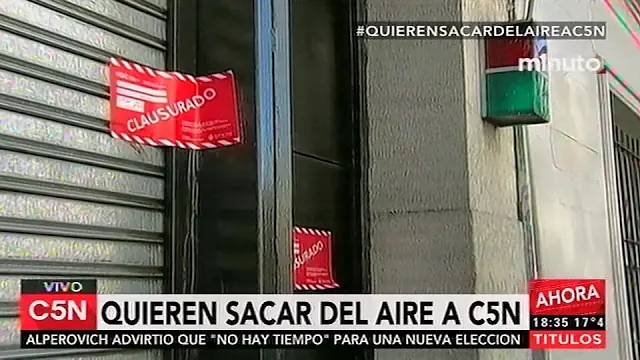 El grupo Clarin te corta la señal de c5n? Míralo por acá