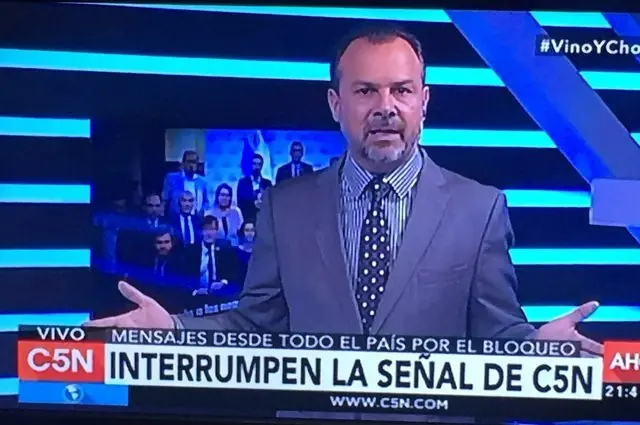 El grupo Clarin te corta la señal de c5n? Míralo por acá
