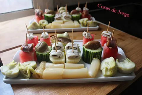 Ensalada variada y sofisticada