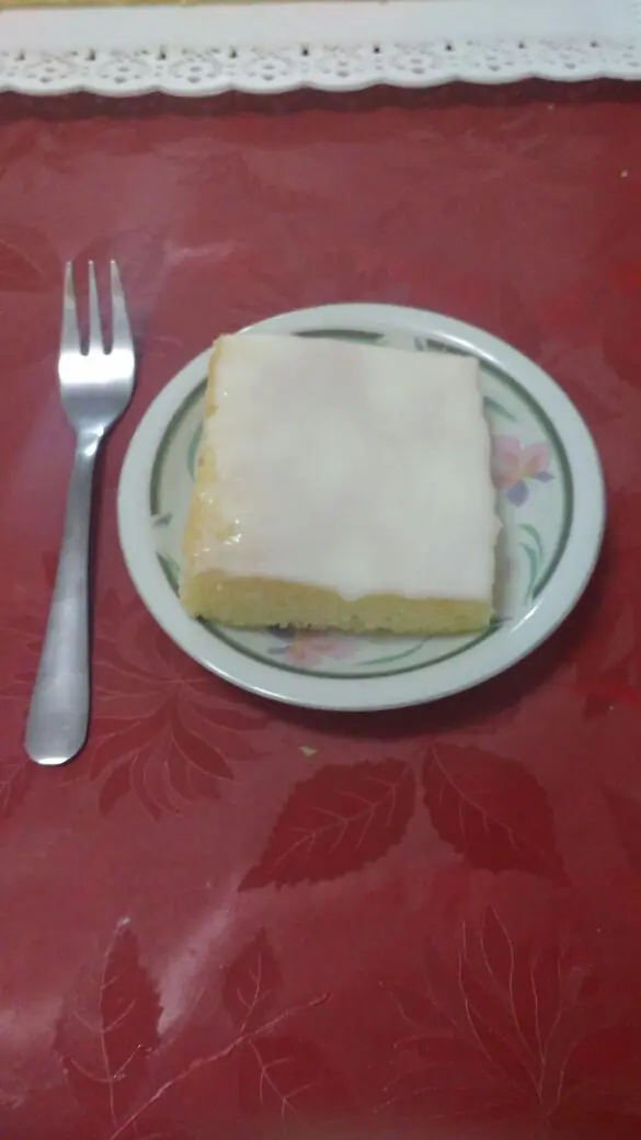 Bizcocho de limón glaseado (foto-receta)