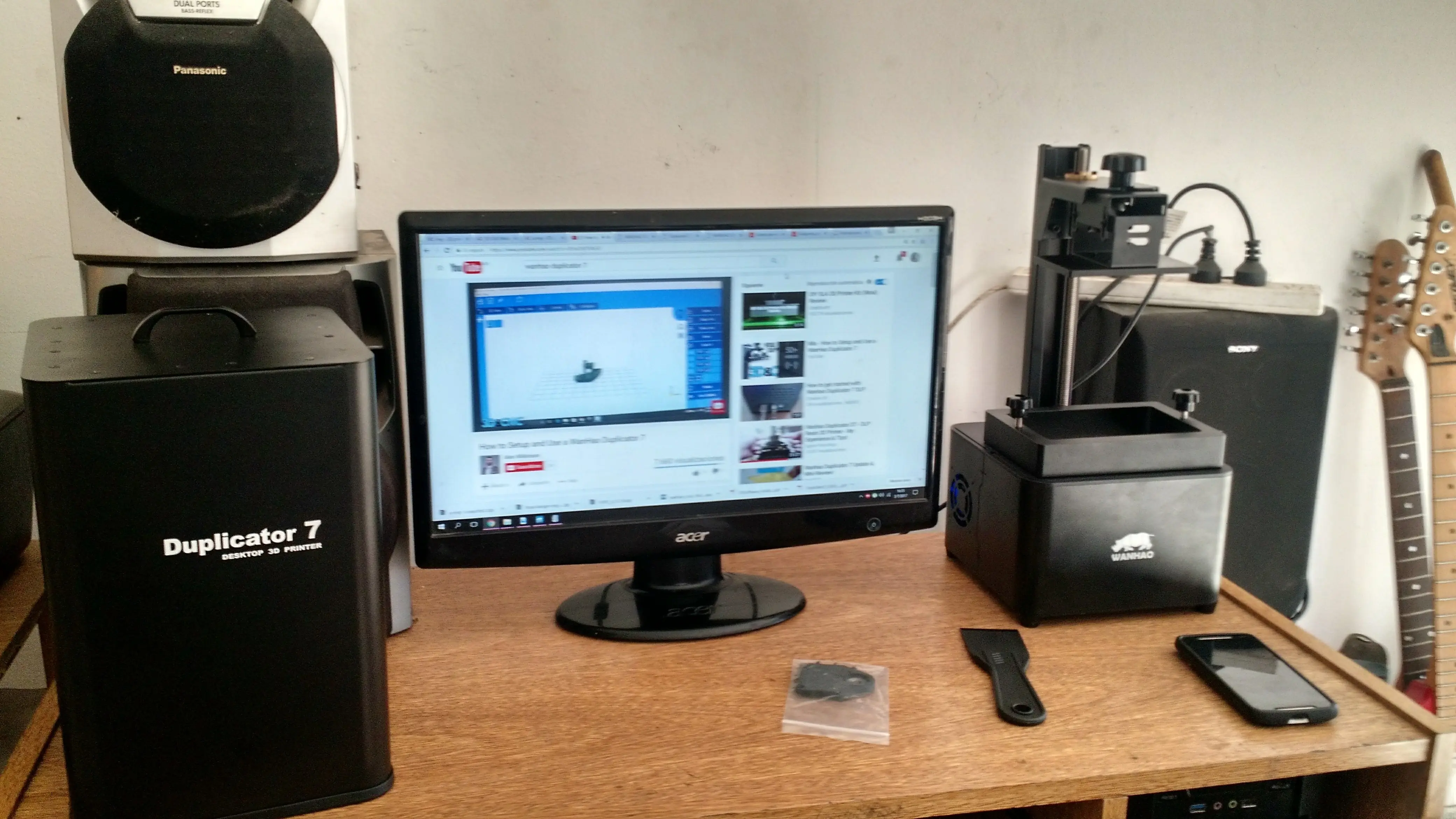 Te muestro mi impresora 3d de resina fotosensible