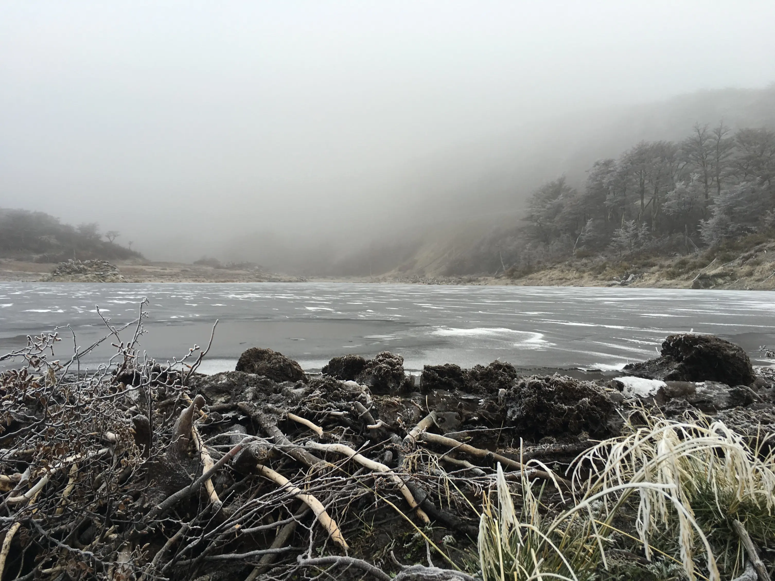 Paisajes en Ushuaia, Tierra del Fuego.