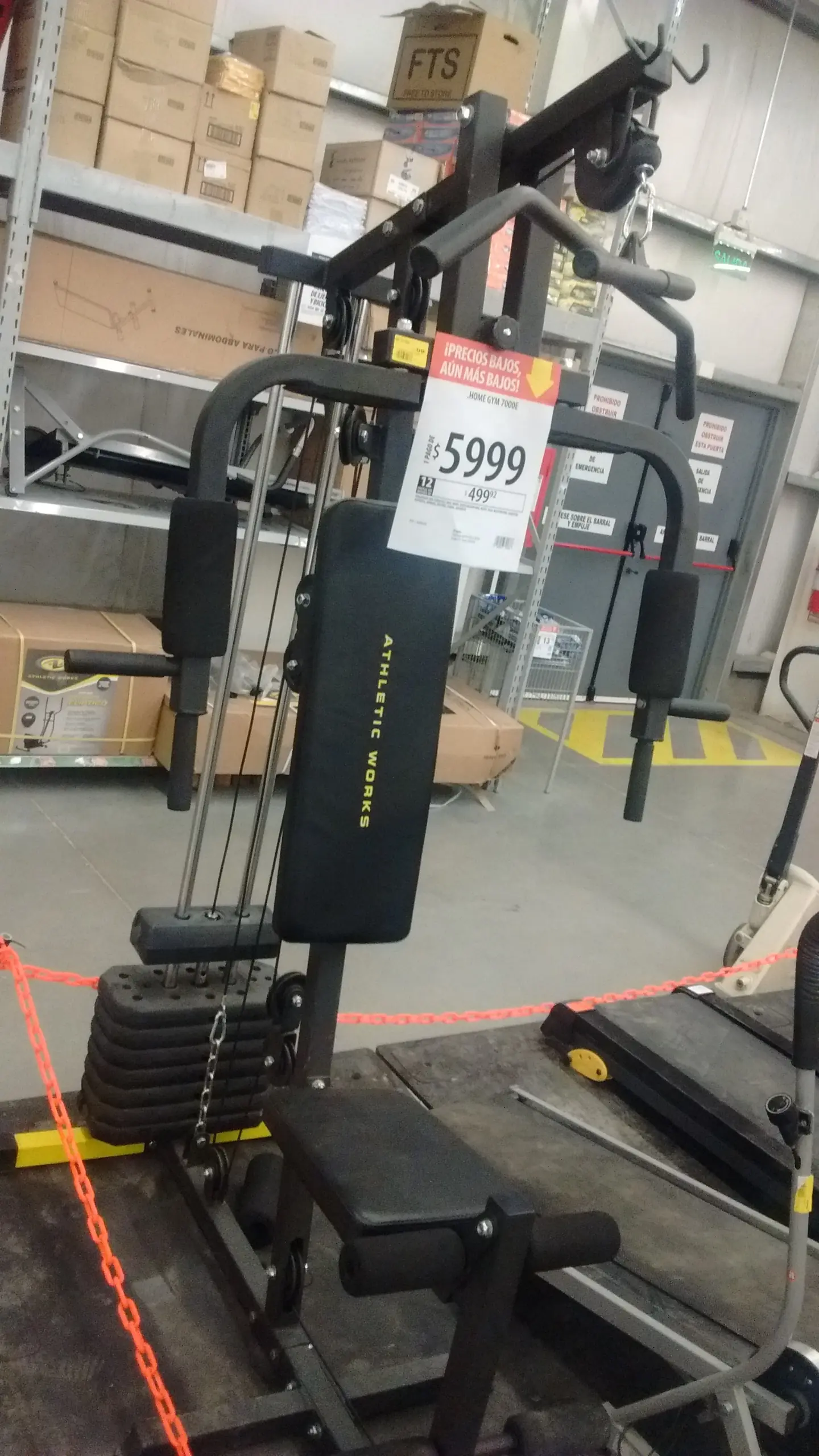 Me compré un gimnasio, que te parese?