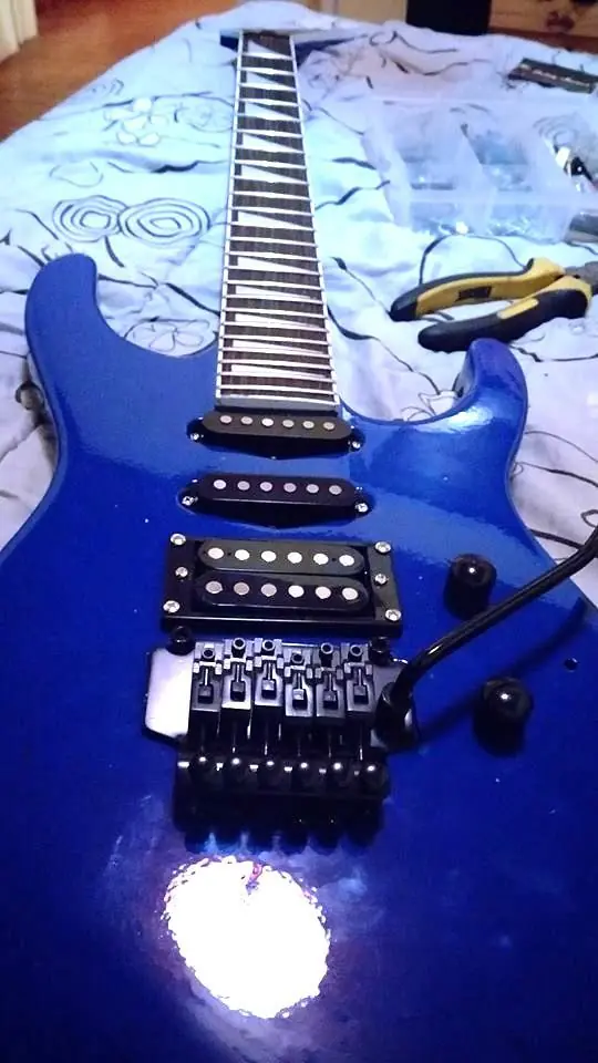 Jackson Soloist DK2 réplica hecha por mí