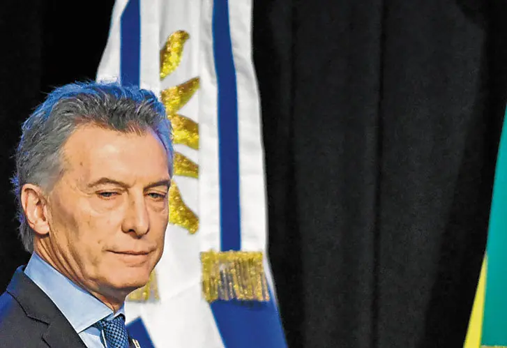Enojados con Macri