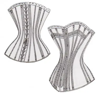 Patrones de Corsets (patrones base)