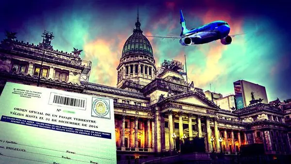 Canje de pasajes en el Congreso