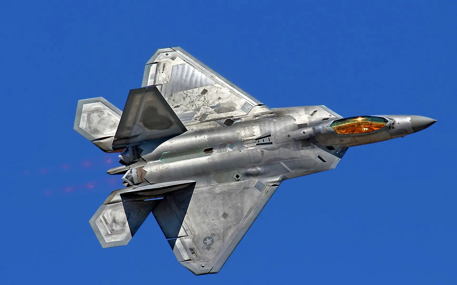 Avion F-22 quedo en tierra por a un enjambre de abejas