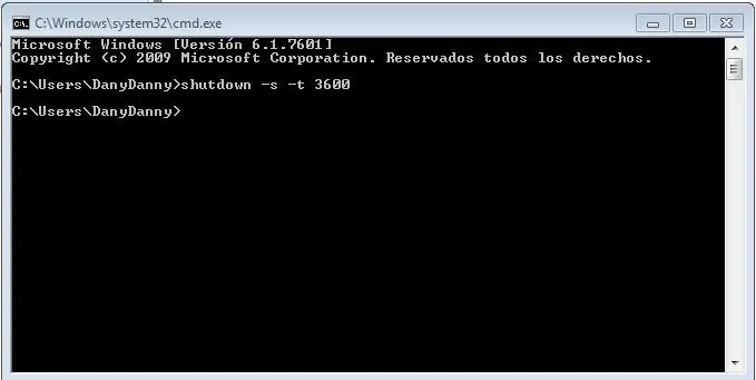 apagar computadora sin programas