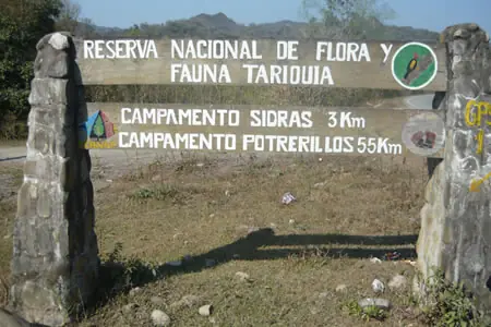 Reserva Nacional de flora y fauna de Tariquía Tarija-Bolivia