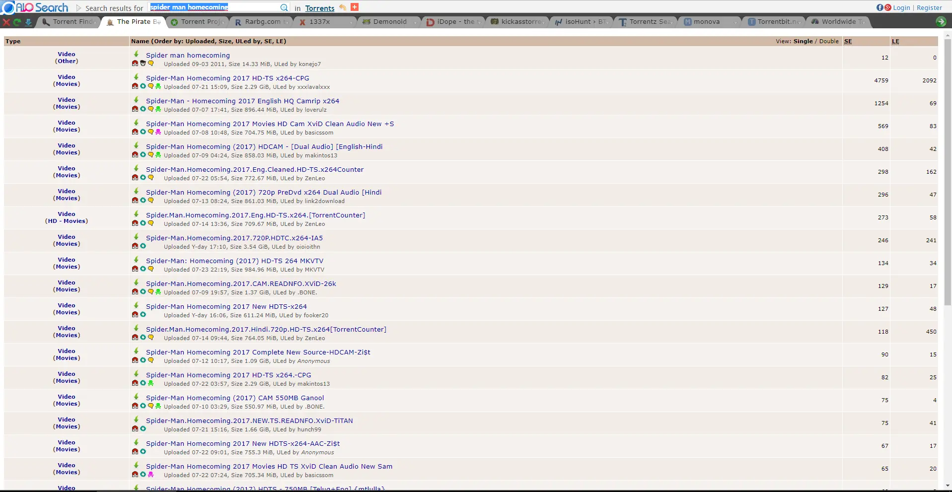 torrents
