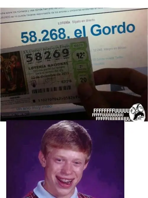 mala suerte
