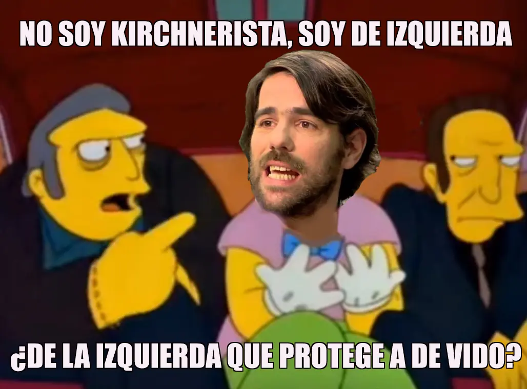 El PO, criticas en twitter por bancar a De Vido