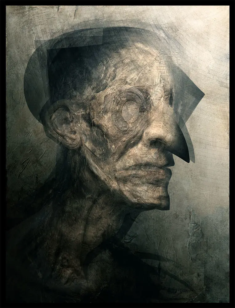 Enfrentamiento entre Materia y Espíritu de Trëz artista (Fr)