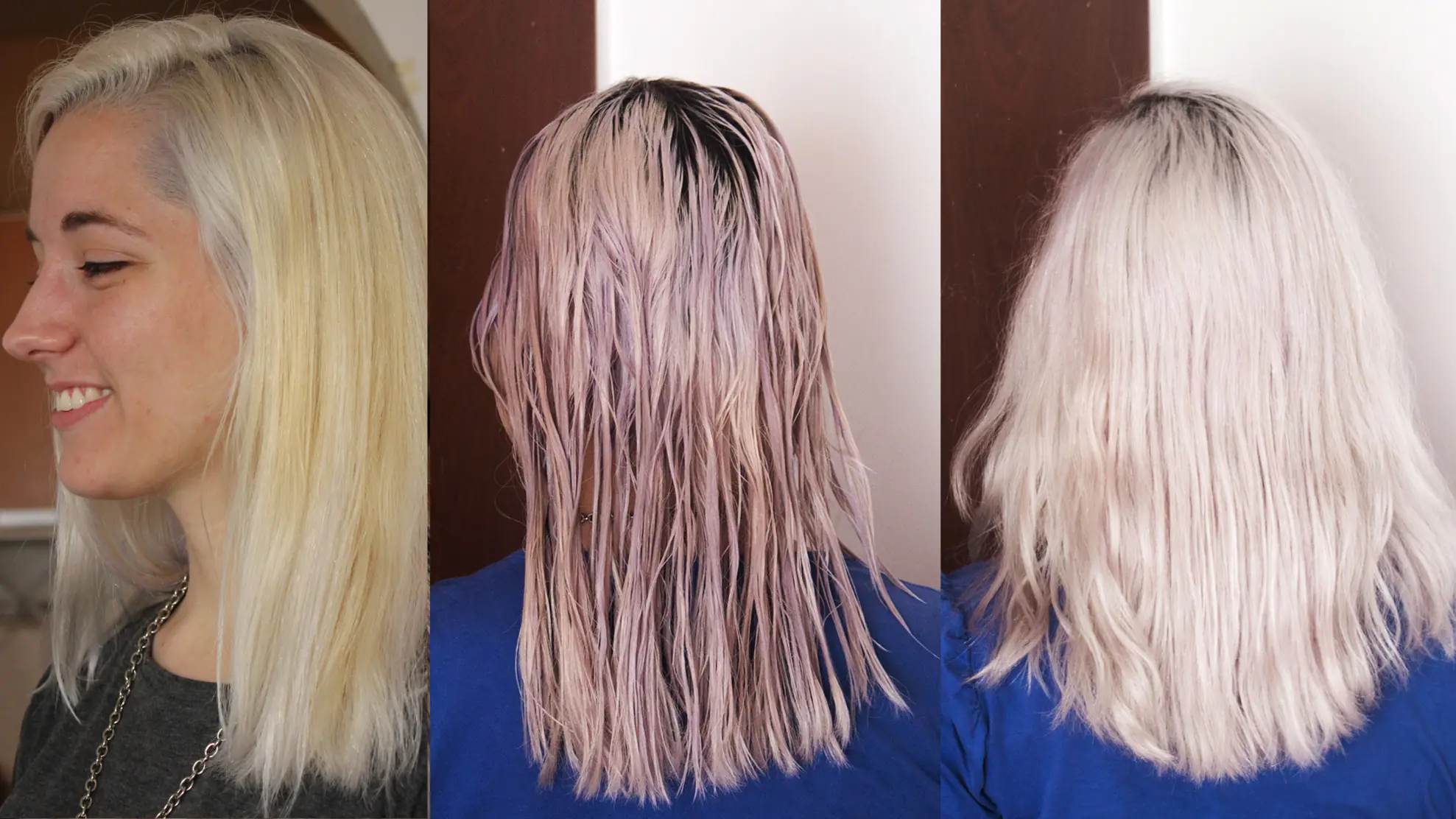 Como obtener cabello blanco - matizador violeta