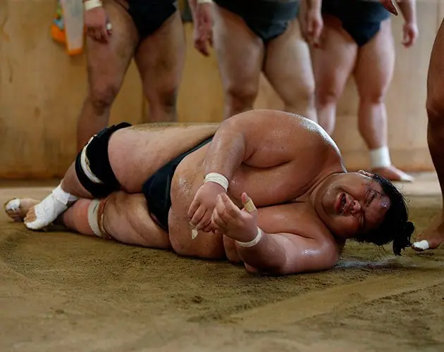 La escalofriante vida secreta de los luchadores de sumo