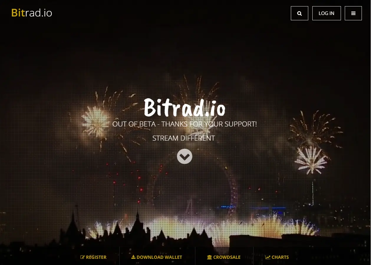 Ganar dinero escuchando musica BITRADIO
