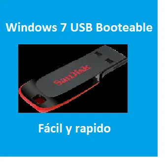 Como instalar windows 7 desde usb