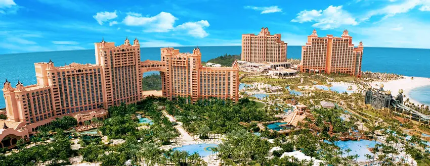 Atlantis resort en Paradise Island Bahamas