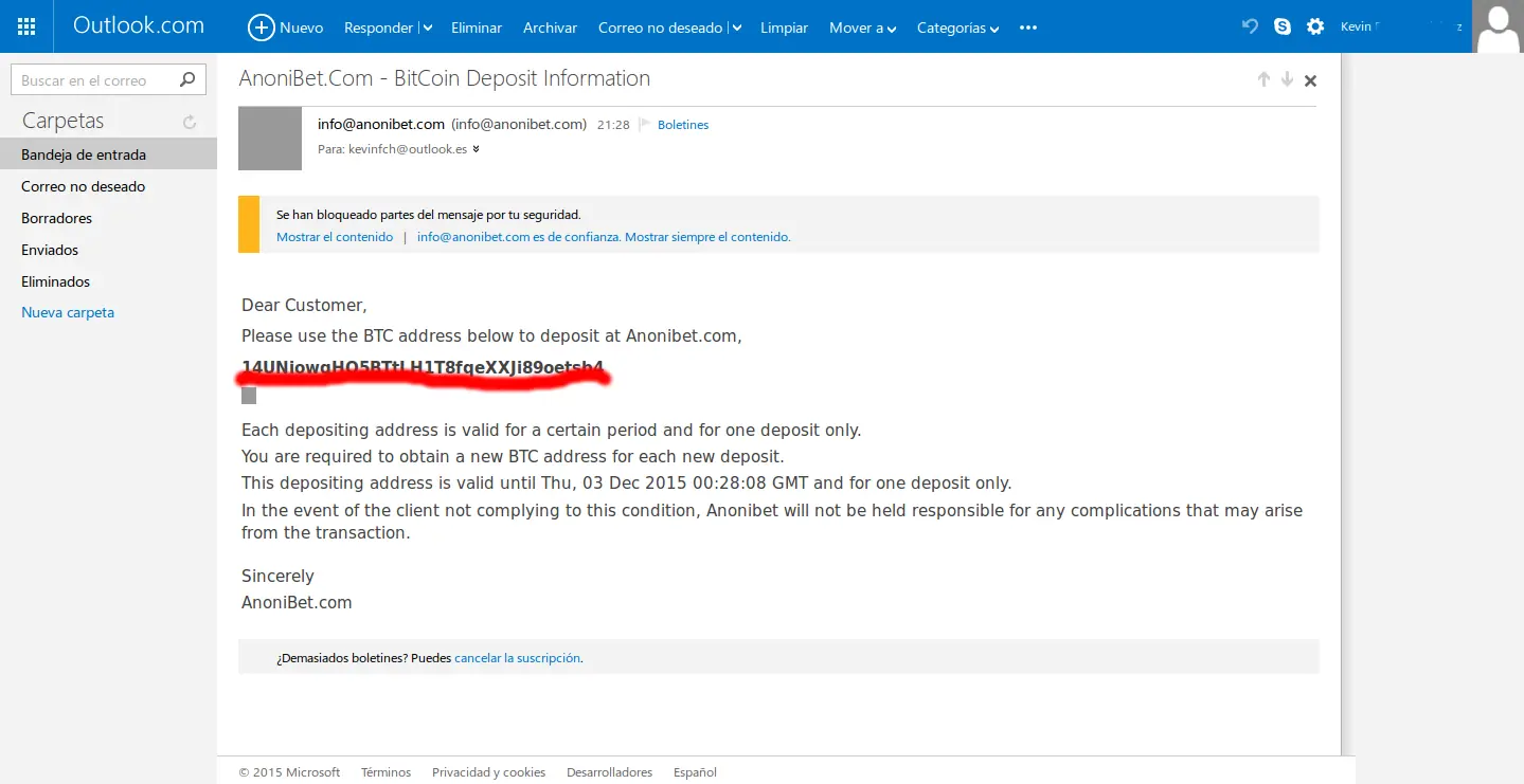Tienes 1000 bits en Xapo?