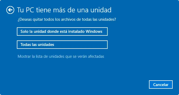 reparar  Windows 10