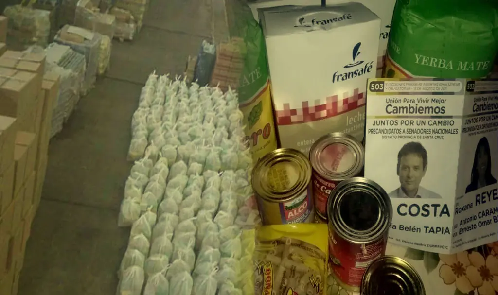 Clientelismo Pro: llegaron boletas con provisiones