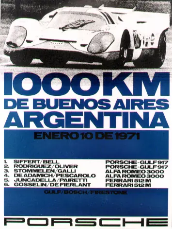 1000 Km de Buenos Aires de 1971