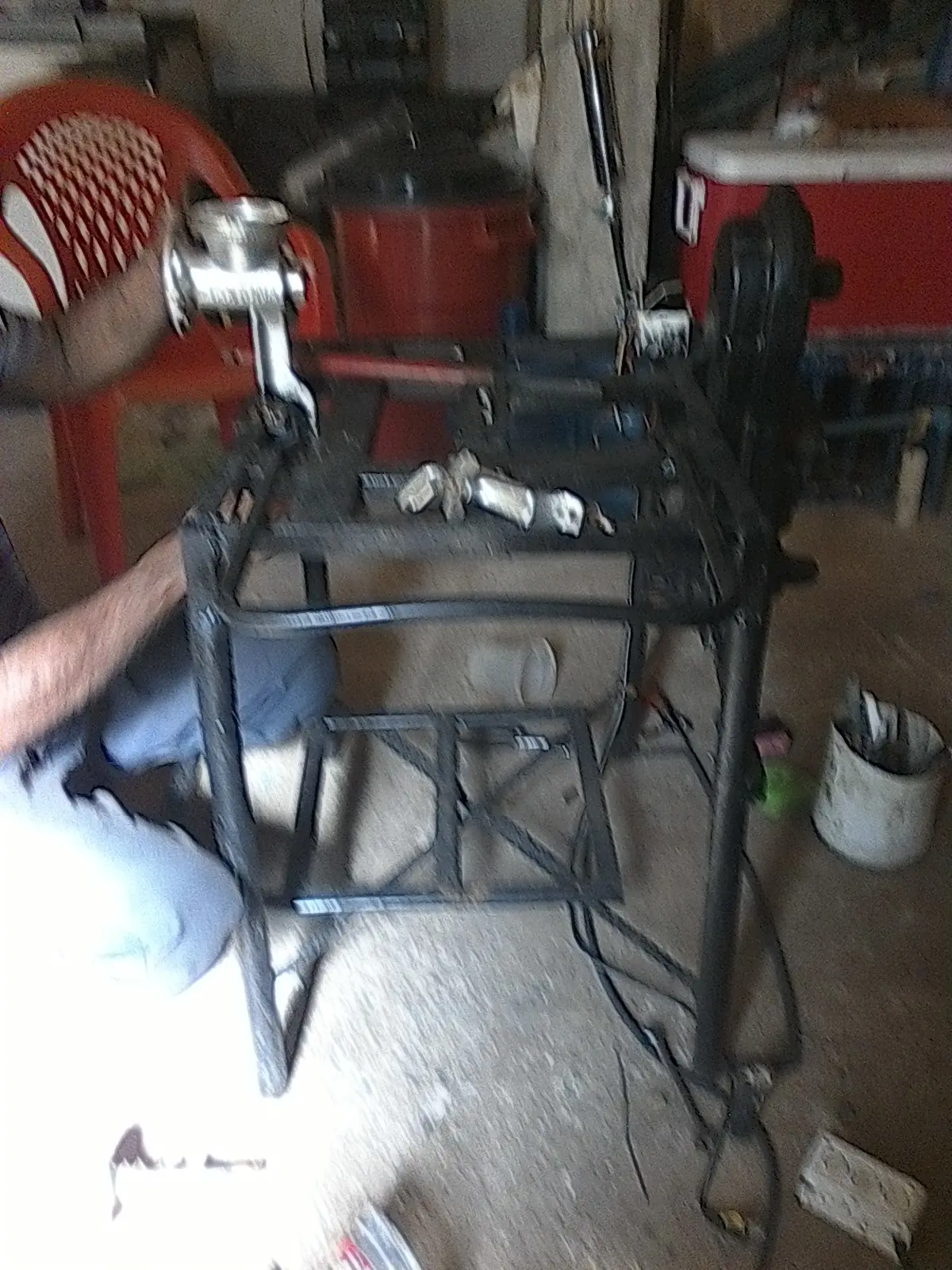 Gracias a taringa hice mi maquina para moler maíz...