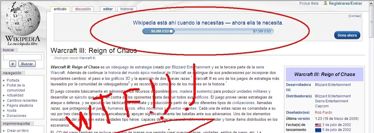 ¿Sirve corregir en Wikipedia?