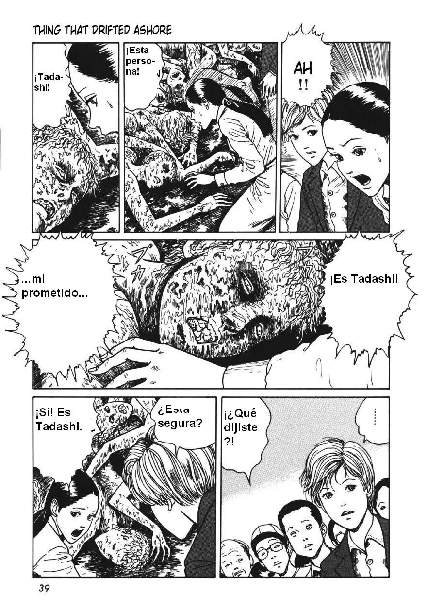 La cosa que naufrago en la costa [Junji Ito]