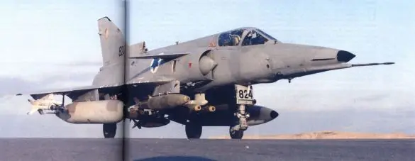 Avión de Combate polivalente IAI Kfir (Israel)