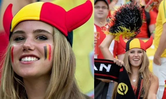 La Belga Mas Linda Del Mundial